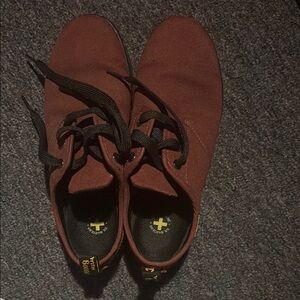 Dr. Martens Brown Oxfords with Black Laces